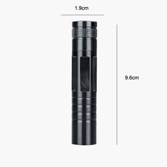 5 PCS LED Mini Strong Light Flashlight Outdoor Emergency Strong Light Keychain Flashlight, Random Colour Delivery