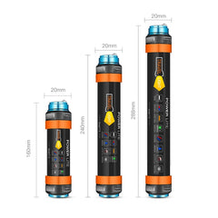 Outdoor LED Camping Light Multi-Function Emergency IP68 Waterproof Flashlight with Mosquito Repellent / Warning Function