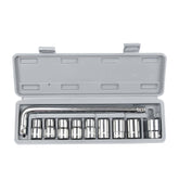 CY-0117 Sleeve Combination Tool Set Ratchet Repair Emergency Tricycle Auto Repair Multi-Function Set, 10 PCS / Set