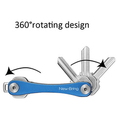 New Bring Mini Keychain Emergency Tool Multifunctional Portable Car Accessories Metal Key Storage Device