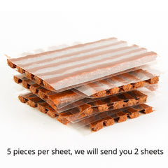 5 PCS Car Motorcycle Bike Tyre Repairing Rubber Strips Tyre Puncture Emergency Repair Strips Stiring Glue, Bike Tyre Rubber Strips