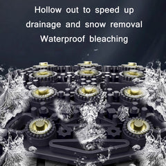 For 175~265cm Snow Emergency Snow Chains For Car SUV General Tires, Yellow 8764A, Black 8764B