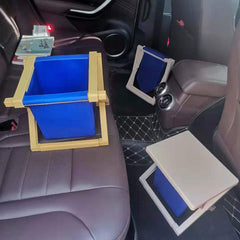 Multipurpose Portable Folding Toilet with Cover Outdoor Travel Emergency Toilet, Pink, Yellow