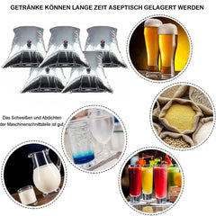 Outdoor Emergency Water Bag Picnic Beverage Insulated Storage Bag, 3L, 5L, 10L, 15L, 20L