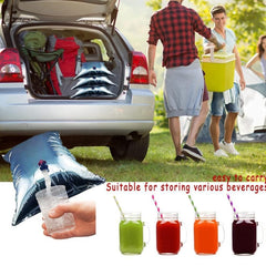 Outdoor Emergency Water Bag Picnic Beverage Insulated Storage Bag, 3L, 5L, 10L, 15L, 20L