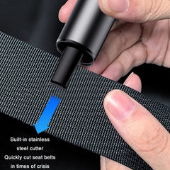 Vehicle Safety Hammer Multifunctional Underwater Emergency Window Breaker, Black, Red, Silver, Blue