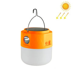 105 Solar Rechargeable LED Bulb Light Camping Light Emergency Light with Flashlight Function