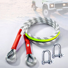 Car Outdoor Off-road Emergency Rescue Thickened Nylon Tow Rope, 3 Tons 3m, 3 Tons 4m, 3 Tons 5m, 5 Tons 3m, 5 Tons 4m, 5 Tons 5m, 5 Tons 7m
