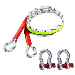 Car Outdoor Off-road Emergency Rescue Thickened Nylon Tow Rope, 3 Tons 3m, 3 Tons 4m, 3 Tons 5m, 5 Tons 3m, 5 Tons 4m, 5 Tons 5m, 5 Tons 7m