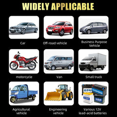 E-FAST 12V Motorcycle Car Battery Charger, EU Plug, US Plug, AU Plug, UK Plug, JPN Plug