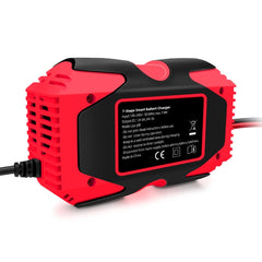 E-FAST 12V/24V Car Battery Motorcycle Lithium Battery Charger, EU Plug, US Plug, AU Plug, UK Plug, JPN Plug