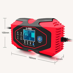 E-FAST 12V/24V Car Battery Motorcycle Lithium Battery Charger, EU Plug, US Plug, AU Plug, UK Plug, JPN Plug