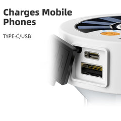 Camping Lantern Outdoor Solar Emergency Lights Multifunctional Tent Light, 5809 Black, 5809 White, 5809 Hourglass Black, 5809 Hourglass White