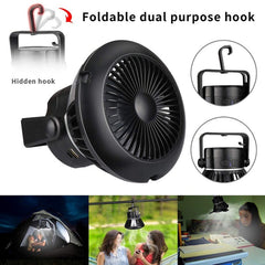 Solar Camping Lamp Fan Multifunctional LED Light Emergency Light Mosquito Repellent Lamp