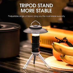 WEST BIKING Outdoor Lighthouse Camping Light LED Portable Magnetic Emergency Flashlight