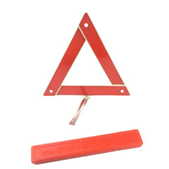Car Storage Foldable Tripod Warning Plaque Car Emergency Warning Sign, 28 x 24cm