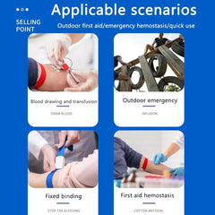 Quick Detachable Emergency Buckle Tourniquet Outdoor Survival Camping Equipment, 2.5x40cm