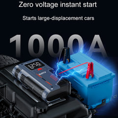 SUITU ST-9631 8pcs /Set Portable Outdoor Car Battery Emergency Start Power Car Inflatable Pump, Ordinary Clip