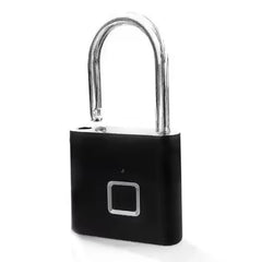 Smart Fingerprint Rechargeable Padlock Waterproof Morse Code Emergency Unlocking