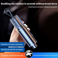 Car Safety Hammer Mini Auto Emergency Escape Glass Window Breaker Portable Seat Belt Cutter