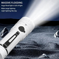 Outdoor Portable Torch Metal Pen Clip Light Lightweight Mini Pocket Rechargeable Emergency Flashlight