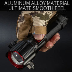 Laser Life Saving Flashlight Seat Belt Cutting Emergency Car Backup Tool Flashlight