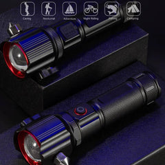 Laser Life Saving Flashlight Seat Belt Cutting Emergency Car Backup Tool Flashlight