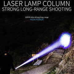E-SMARTER P27 Pen Clip Strong Light Flashlight Laser Wick High Bright Side Light Outdoor Emergency Adventure Flashlight, P27