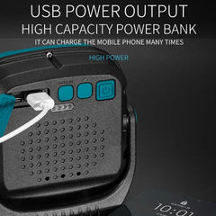 E-SMARTER W894-1 COB Magnetic Projector Work Light Emergency Portable Bright Flashlight