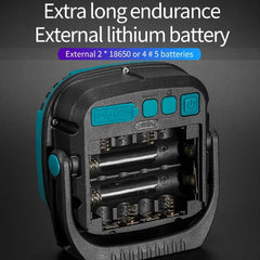 E-SMARTER W894-1 COB Magnetic Projector Work Light Emergency Portable Bright Flashlight