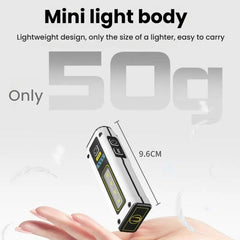 E-SMARTER STD01 COB Work Light With Power Display Outdoor Emergency Repair Light With Magnet LED Mini Flashlight