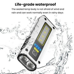 E-SMARTER STD01 COB Work Light With Power Display Outdoor Emergency Repair Light With Magnet LED Mini Flashlight