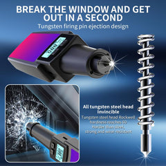 HD Digital Display Blow-type Alcohol Tester with Flashing Emergency Light