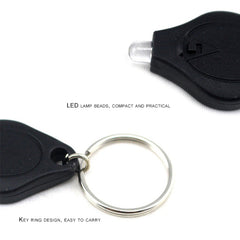 2 PCS Mini Pocket Keychain Flashlight Micro LED Squeeze Light Outdoor Camping Ultra Bright Emergency Key Ring Light Torch Lamp