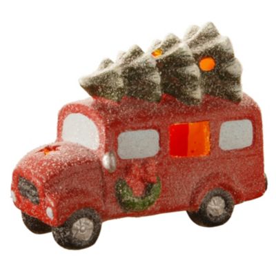 National Tree Company 6.7in Terra Cotta Holiday Truck