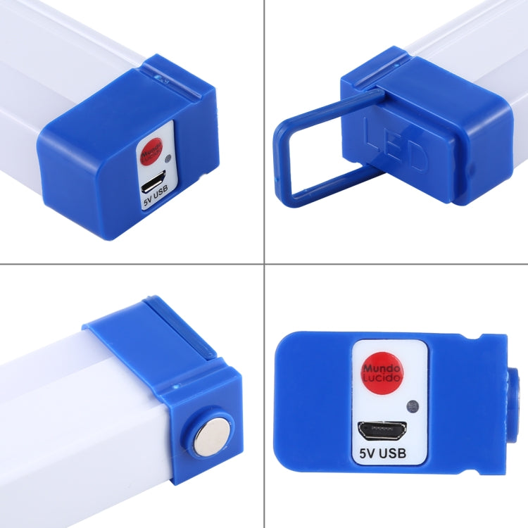 32cm 40W 700LM USB Emergency Light LED Strip Bar Light Three Levels of Brightness Adjustment, 40W