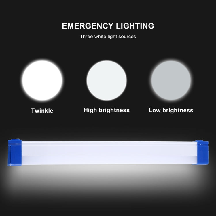 32cm 40W 700LM USB Emergency Light LED Strip Bar Light Three Levels of Brightness Adjustment, 40W