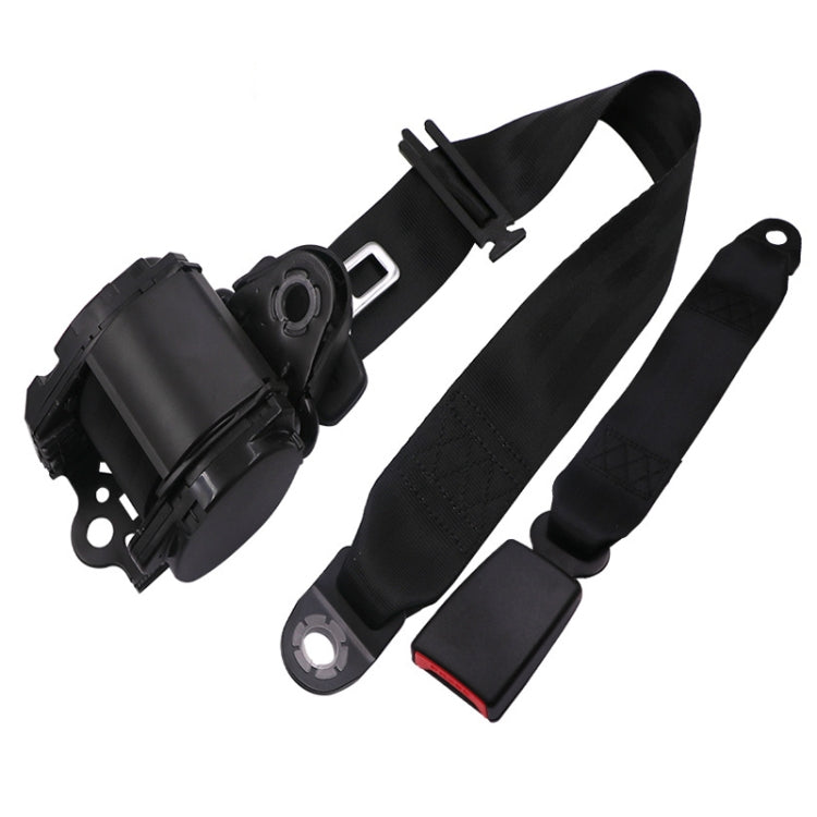 Universal 3-point Car Retrofit Seat Belt With Emergency Locking