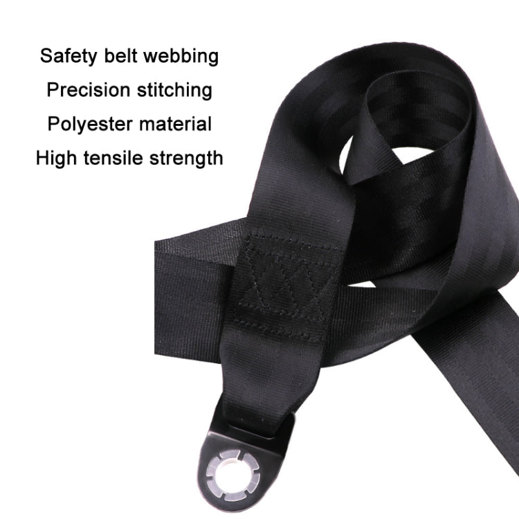 Universal 3-point Car Retrofit Seat Belt With Emergency Locking