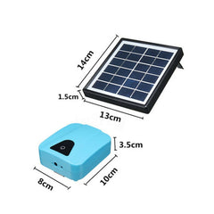 AP003 AC/DC Dual-use Aquarium Oxygen Pump Outdoor Solar Oxygen Pump for Fishing