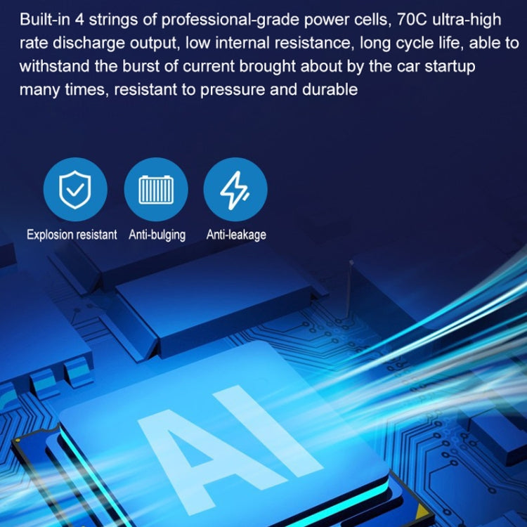 Car Start Battery Emergency Power Supply Car Air Pump, 3 Strings Standard, 4 Strings Standard, 3 Strings Smart, 4 Strings Smart