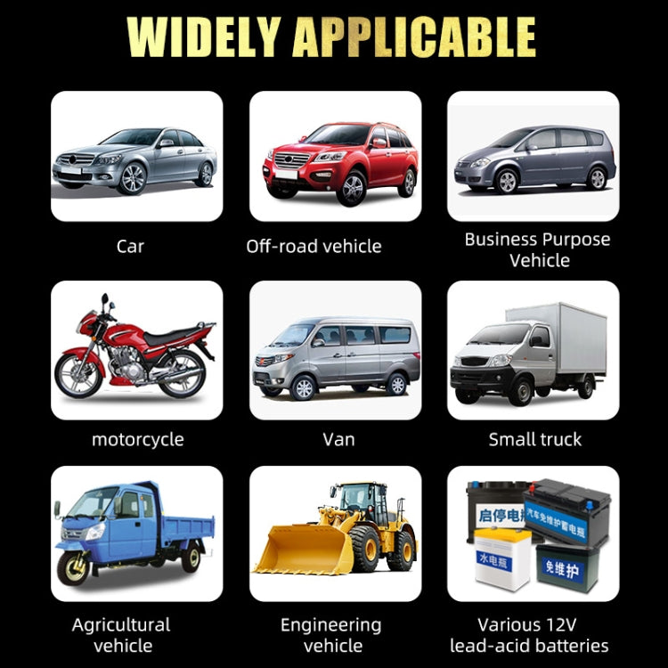 E-FAST 12V Motorcycle Car Battery Charger, EU Plug, US Plug, AU Plug, UK Plug, JPN Plug