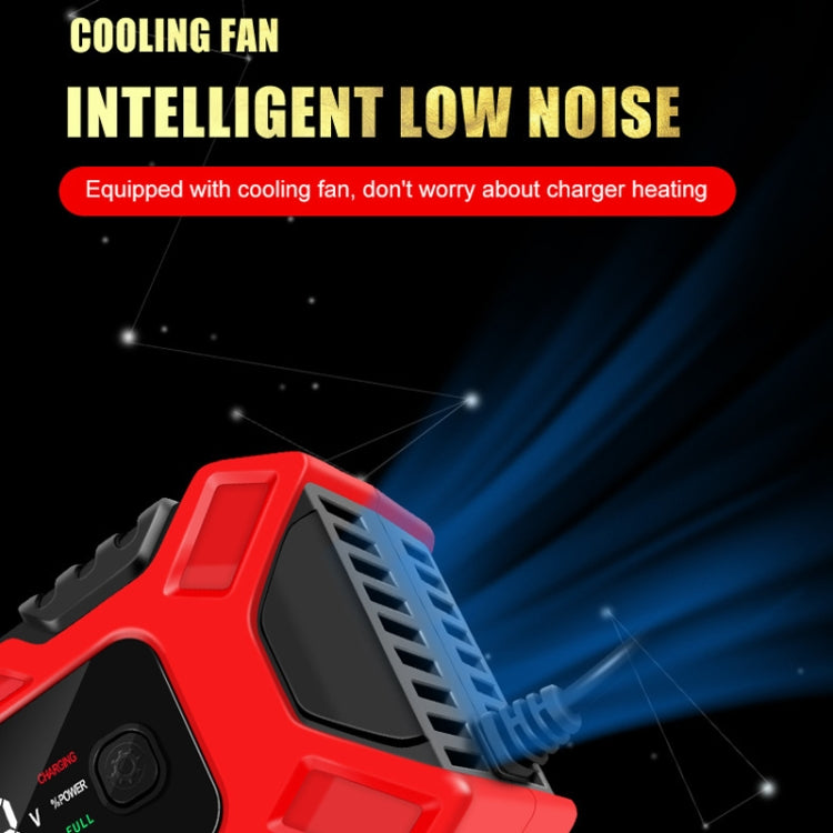 E-FAST 12V Motorcycle Car Battery Charger, EU Plug, US Plug, AU Plug, UK Plug, JPN Plug