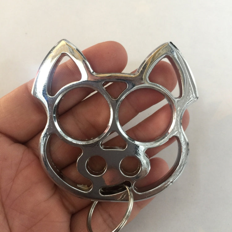 2pcs Cartoon Pig Self-Defense KeyChain Fist Gloves Finger Buckle Emergency Window Breaker