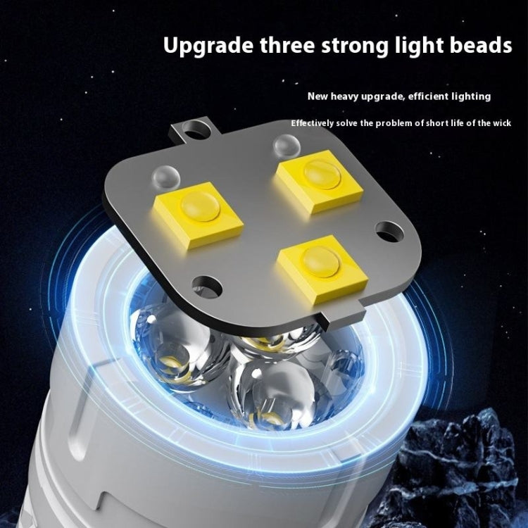 Outdoor Portable Torch Metal Pen Clip Light Lightweight Mini Pocket Rechargeable Emergency Flashlight