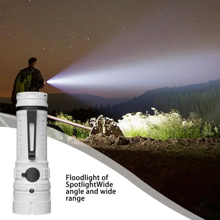 Outdoor Portable Torch Metal Pen Clip Light Lightweight Mini Pocket Rechargeable Emergency Flashlight