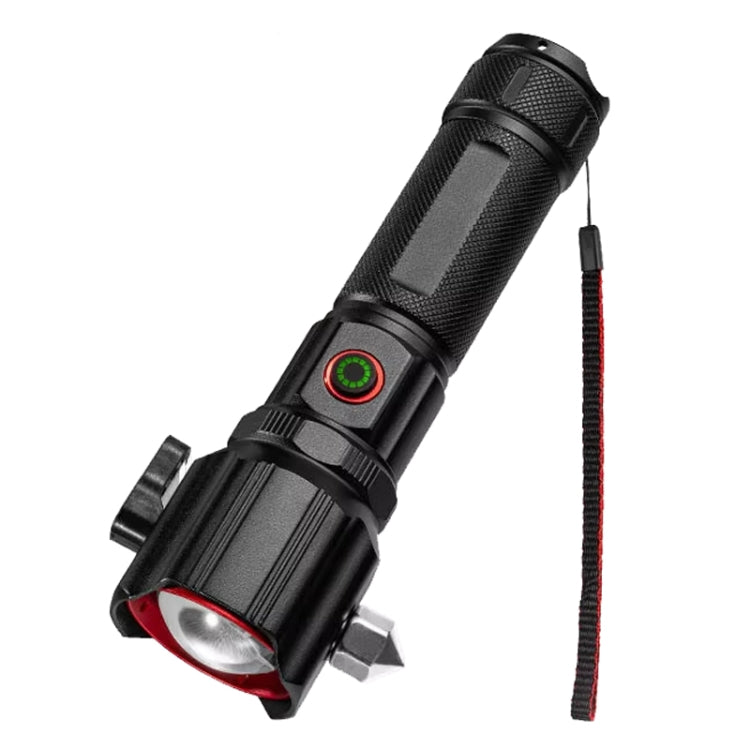 Laser Life Saving Flashlight Seat Belt Cutting Emergency Car Backup Tool Flashlight