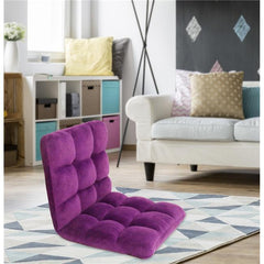 Chic Home Daphene Recliner Purple NO SIZE