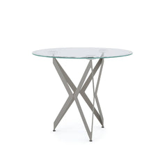 Staneri Glass Top End Table