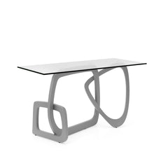 Rapscomb Glass Top Console Table